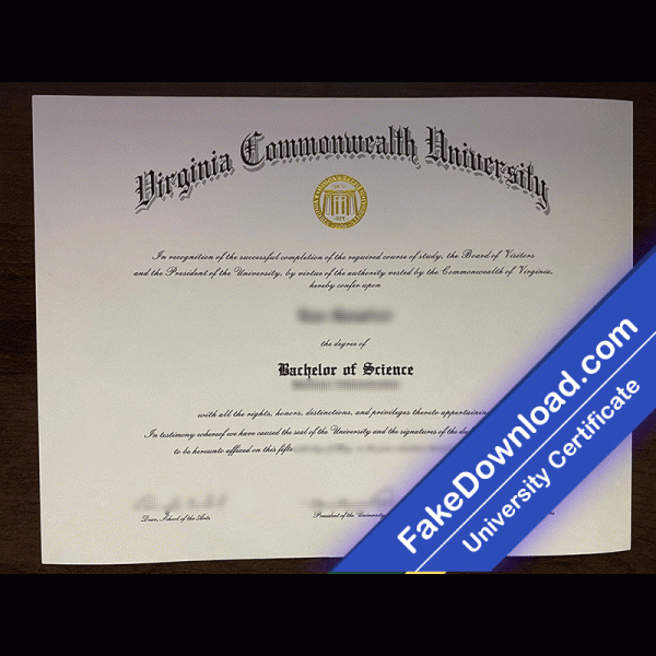 Virginia Commonwealth University Template (psd)