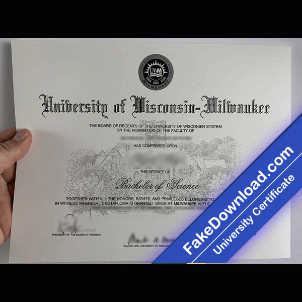University of Wisconsin Milwaukee Template (psd)