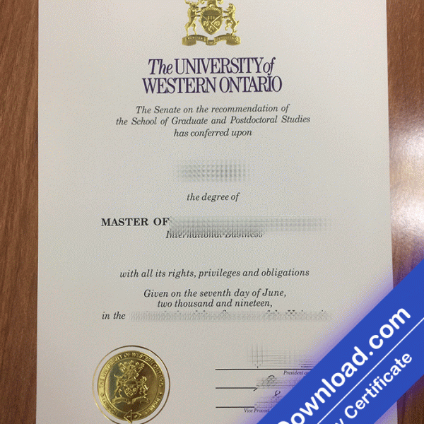 University of Western Ontario (UWO) Template (psd)