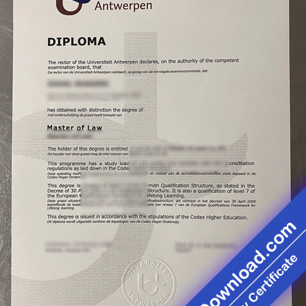 Antwerpen University Template (psd)