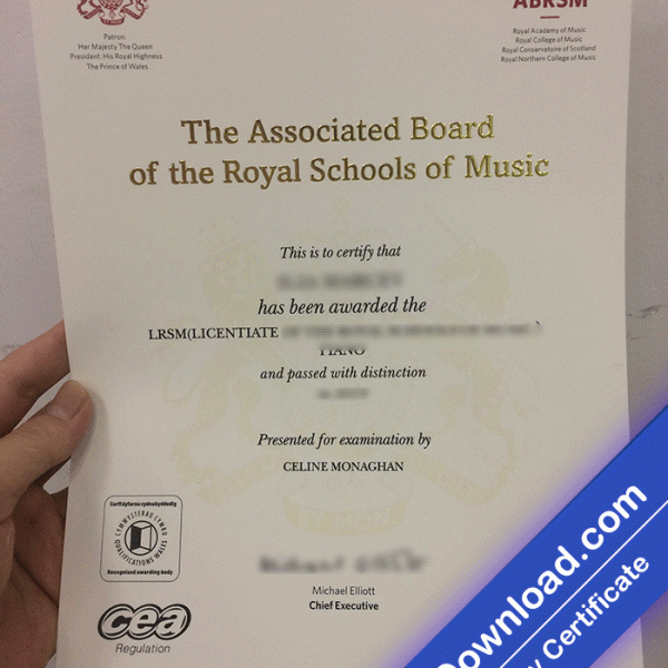 ABRSM University Template (psd)