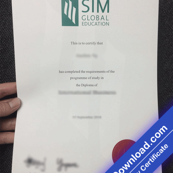 SIM University Template (psd)