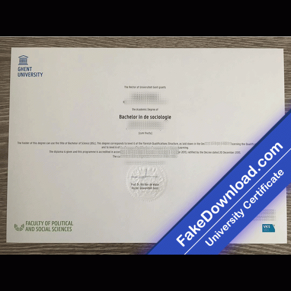 Ghent University Template (psd)