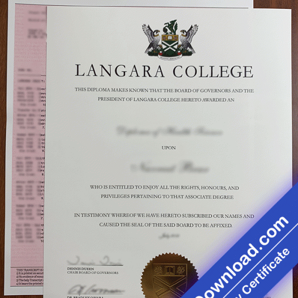 Langara College Template (psd)