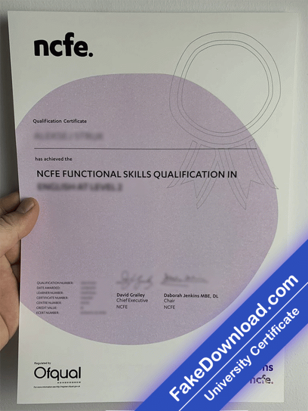 NCFE University Template (psd)