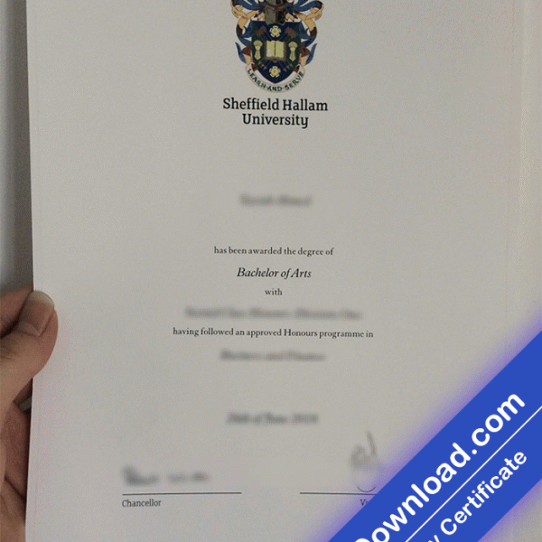 Sheffield Hallam University Template (psd)