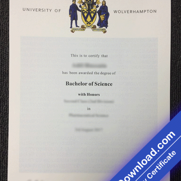 Wolverhampton BSc University Template (psd)