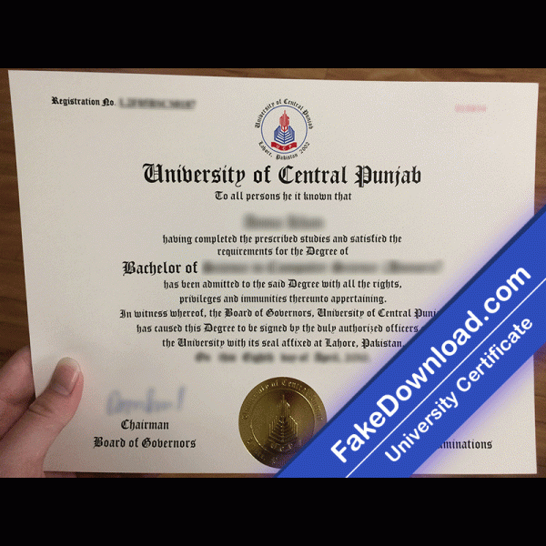 Central Punjab University Template (psd)