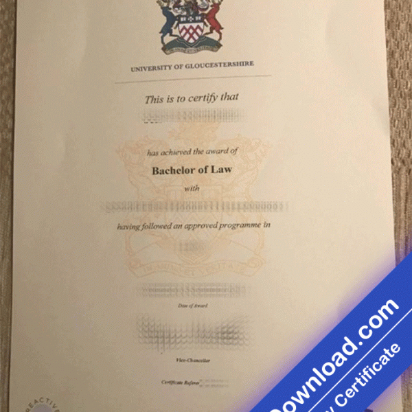Gloucestershire University Template (psd)