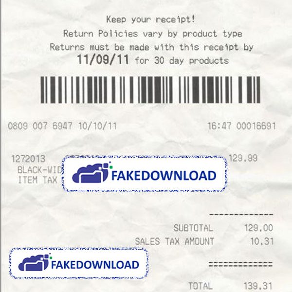 Bestbuy Proof Address (psd)