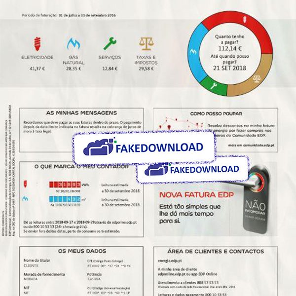 Portugal Proof Address V2 (psd)